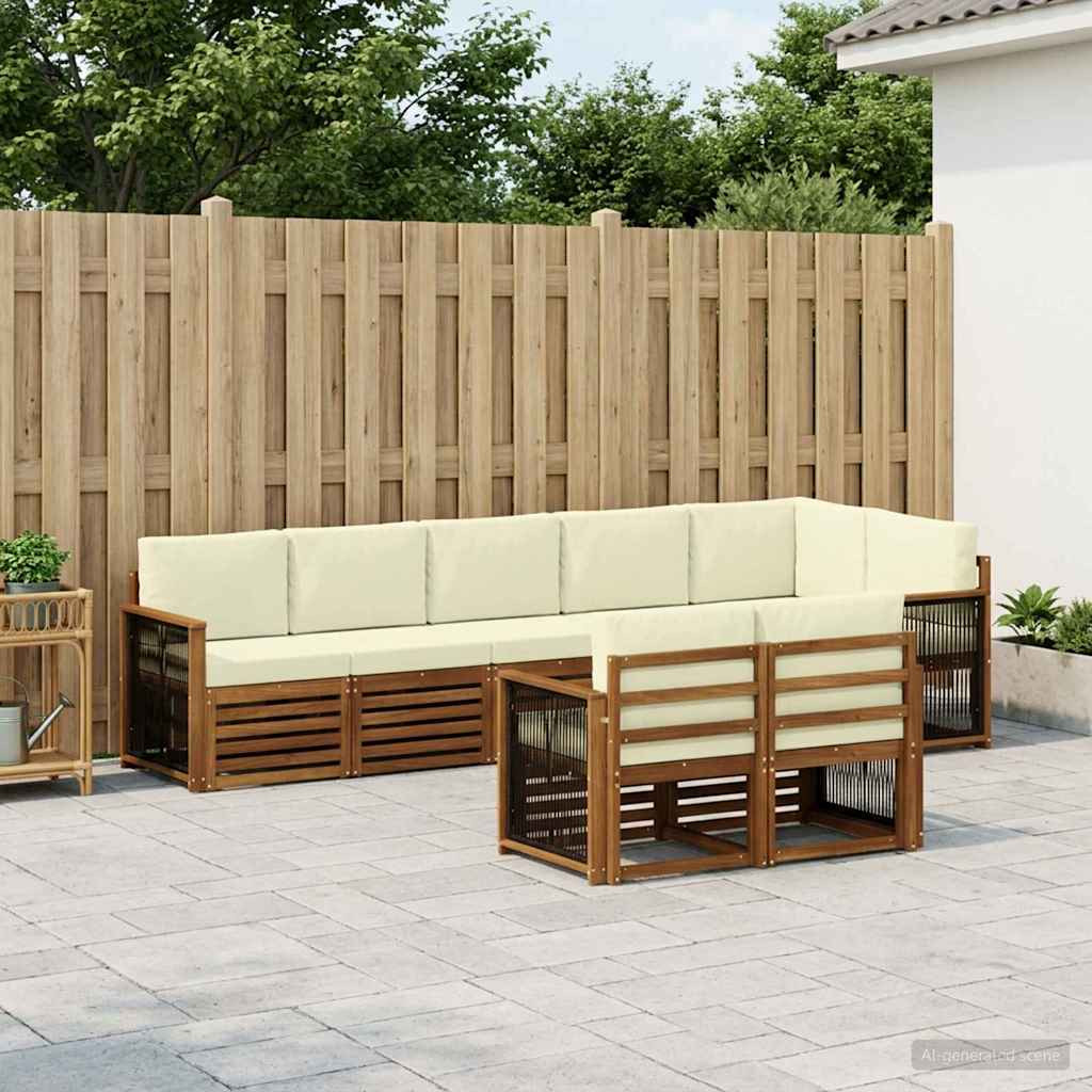 vidaXL Sofagarnituren Massivholz Akazie