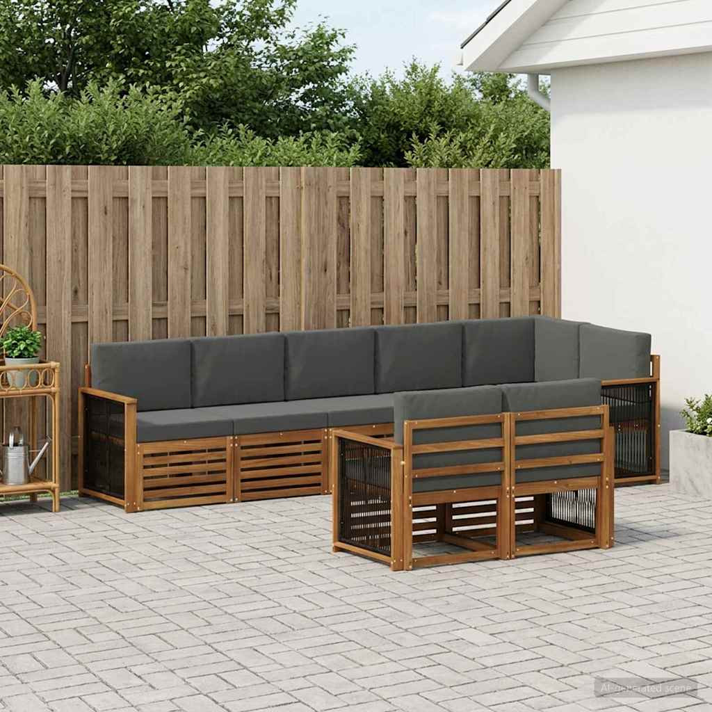 vidaXL Sofagarnituren Massivholz Akazie