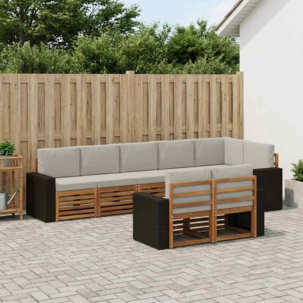 vidaXL Sofagarnituren Massivholz Akazie