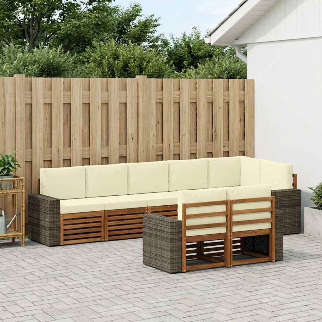 vidaXL Sofagarnituren Massivholz Akazie