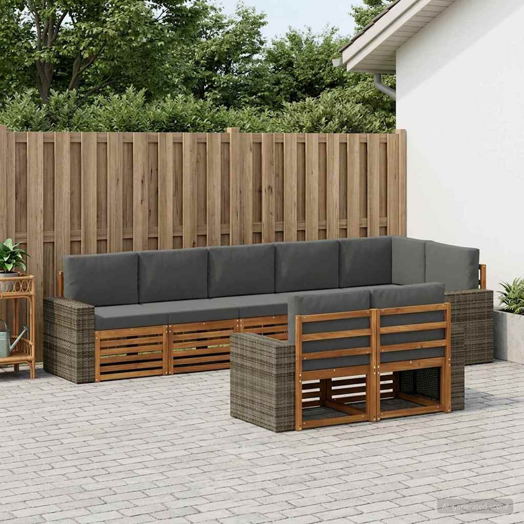 vidaXL Sofagarnituren Massivholz Akazie