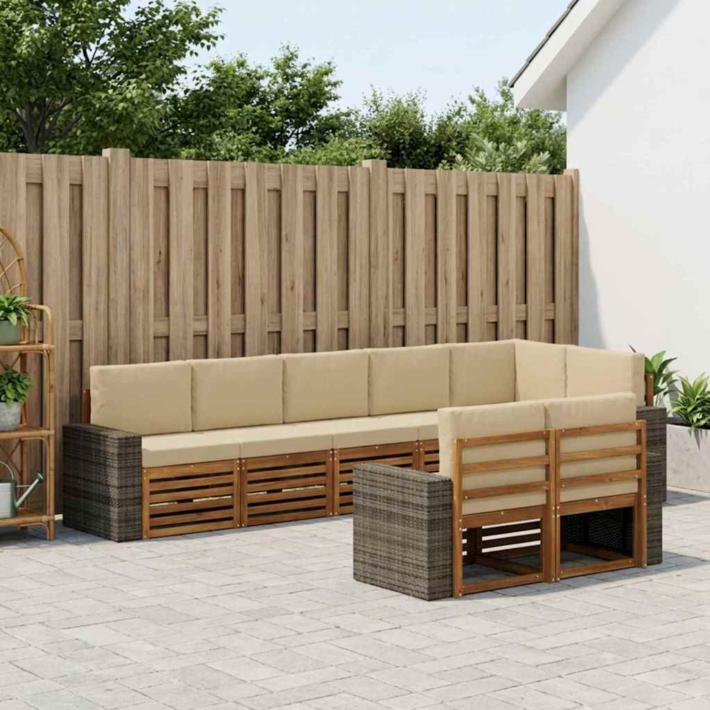 vidaXL Sofagarnituren Massivholz Akazie