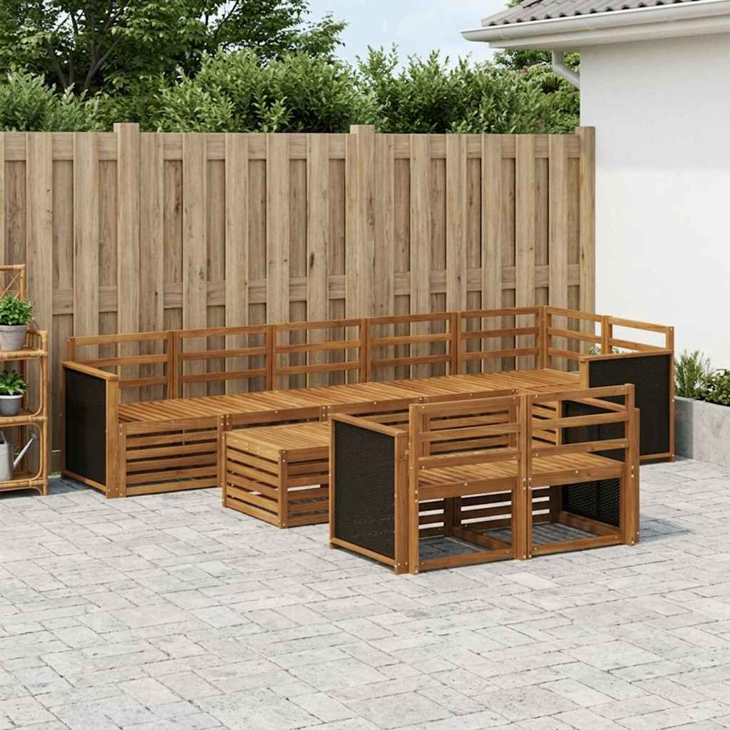 vidaXL Sofagarnituren Massivholz Akazie