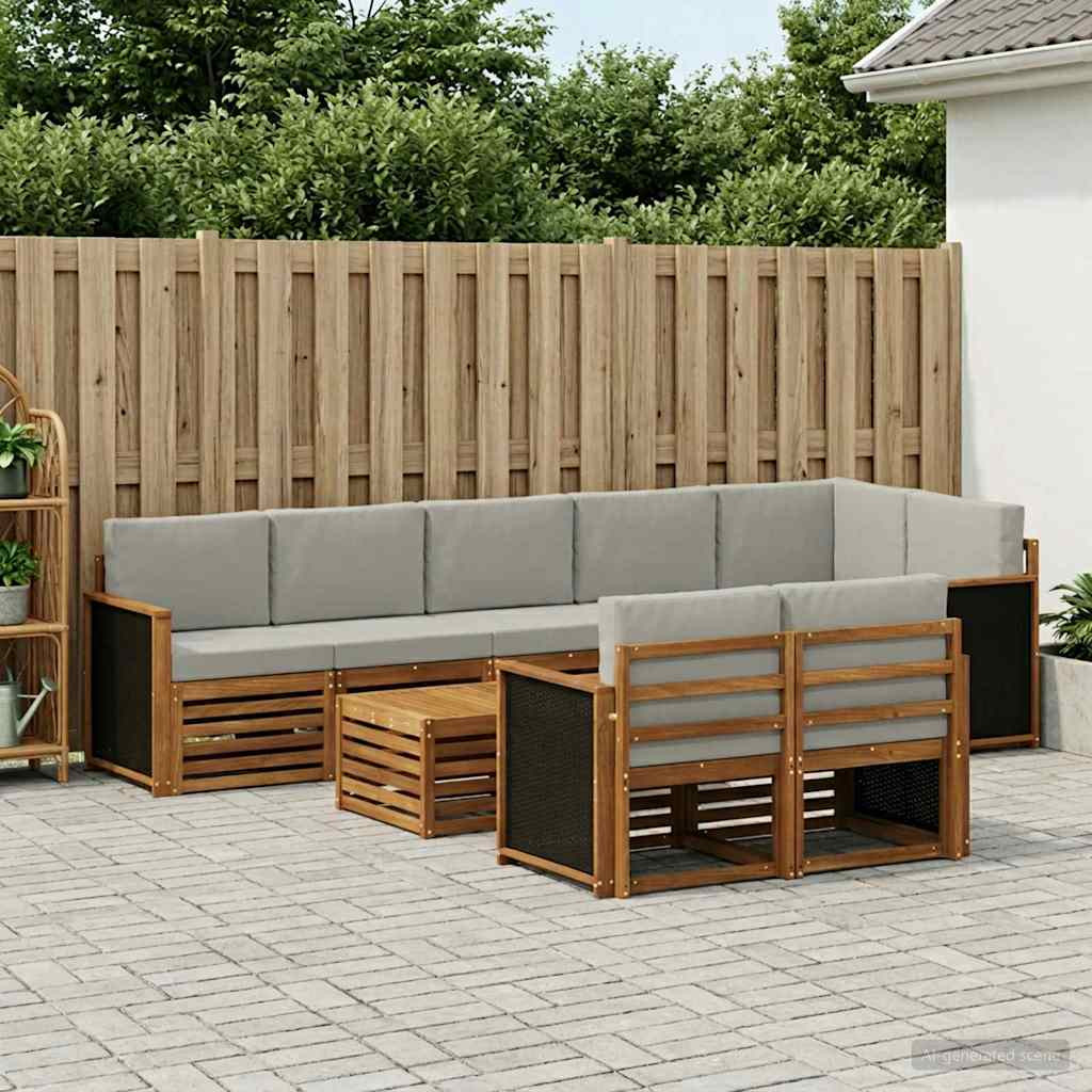 vidaXL Sofagarnituren Massivholz Akazie