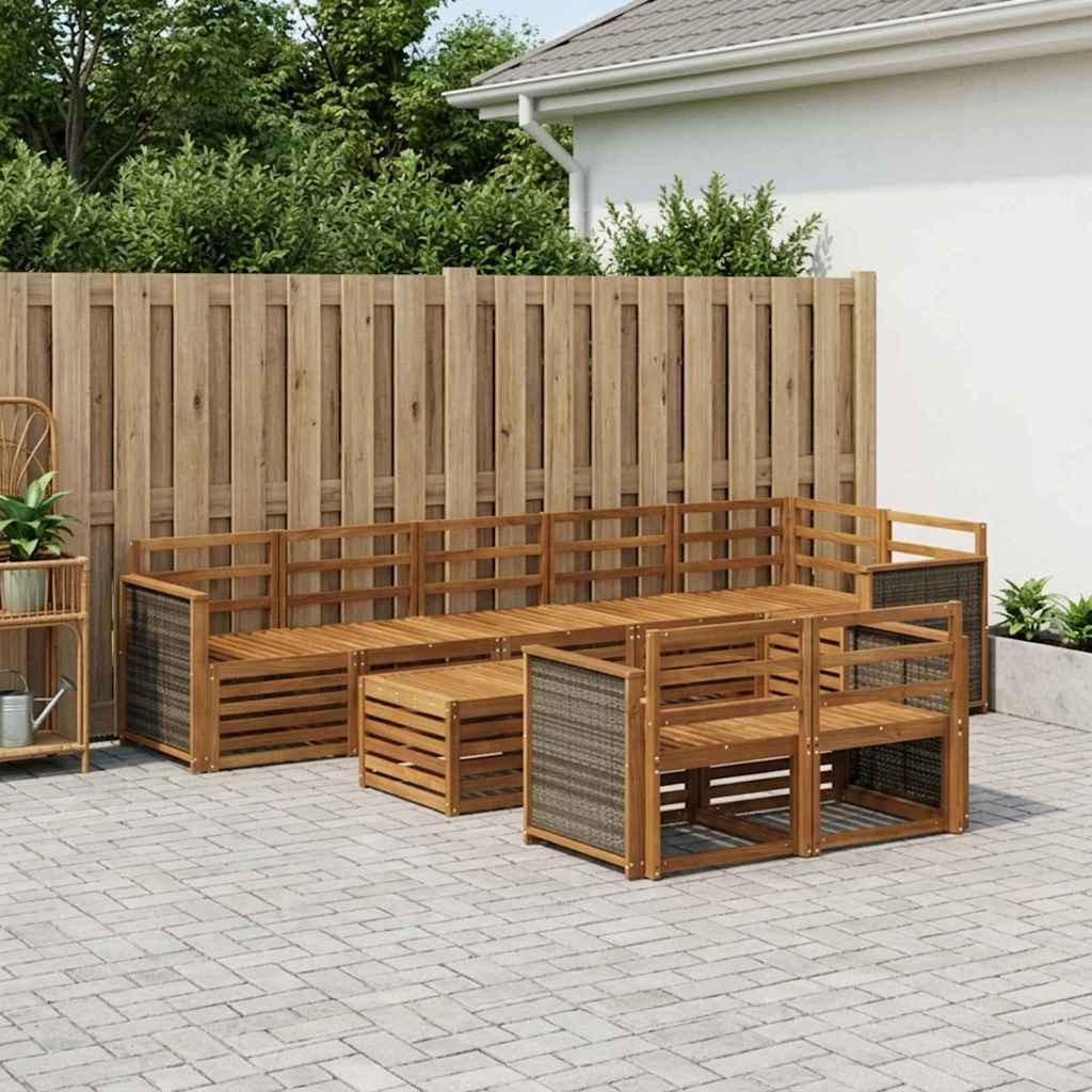vidaXL Sofagarnituren Massivholz Akazie