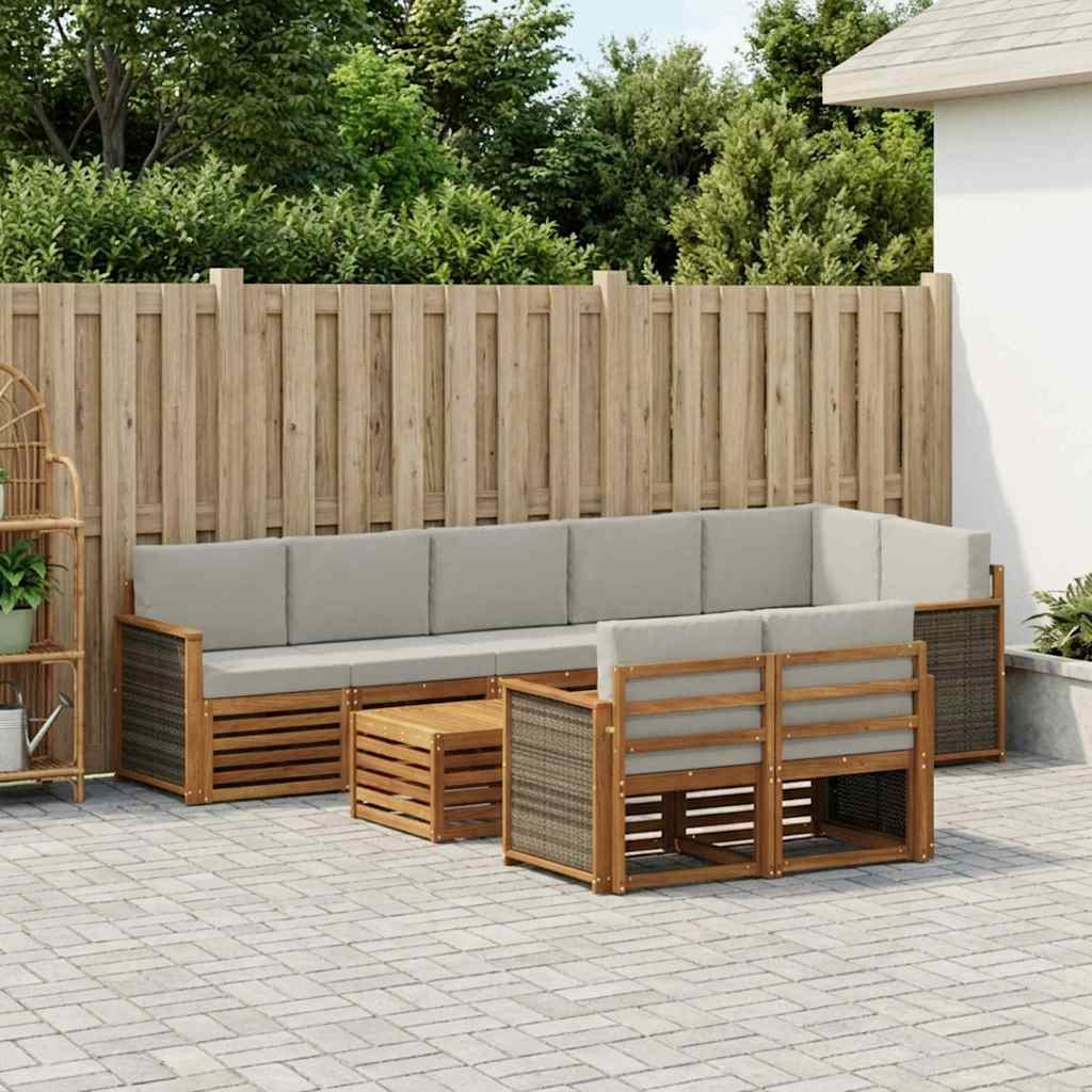 vidaXL Sofagarnituren Massivholz Akazie