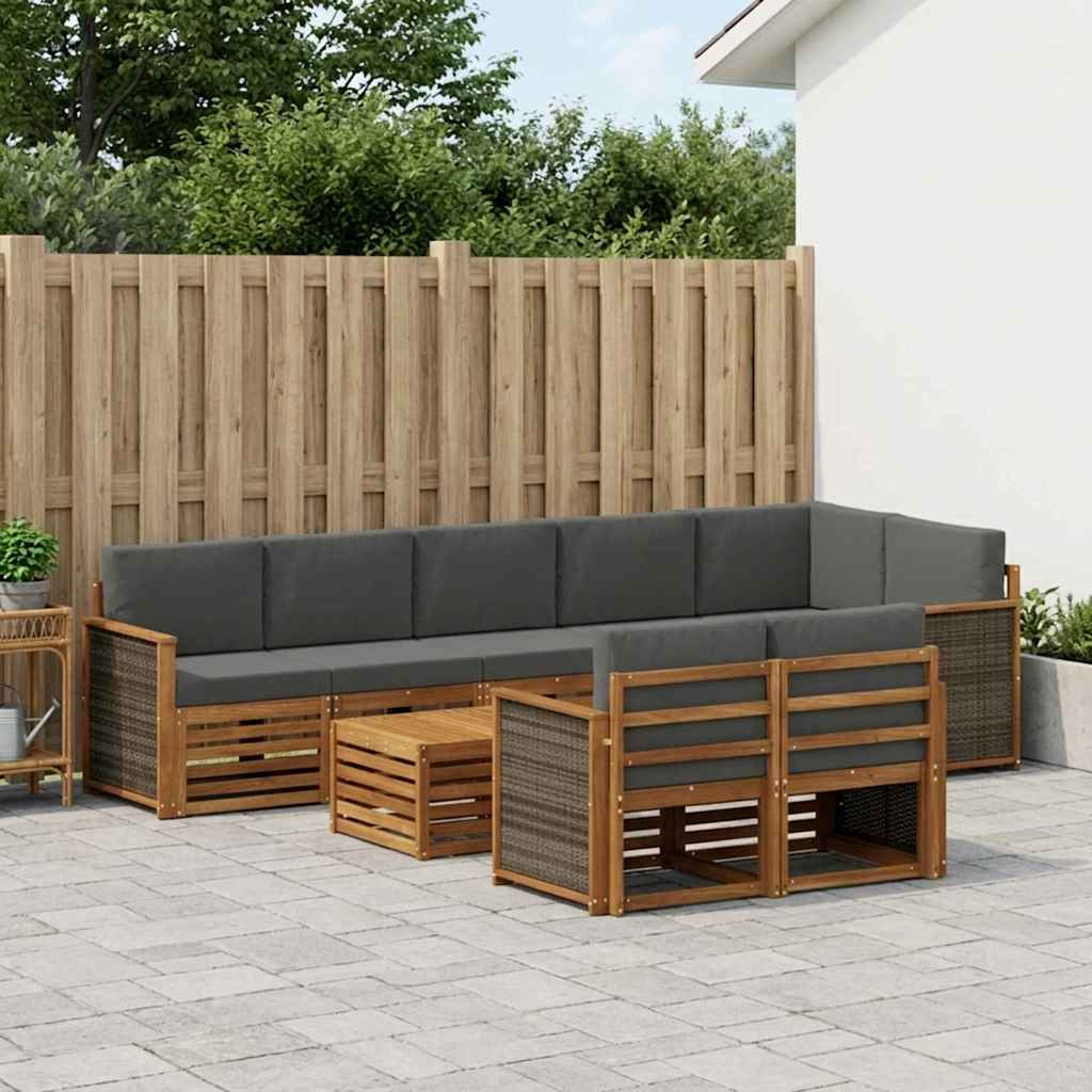 vidaXL Sofagarnituren Massivholz Akazie