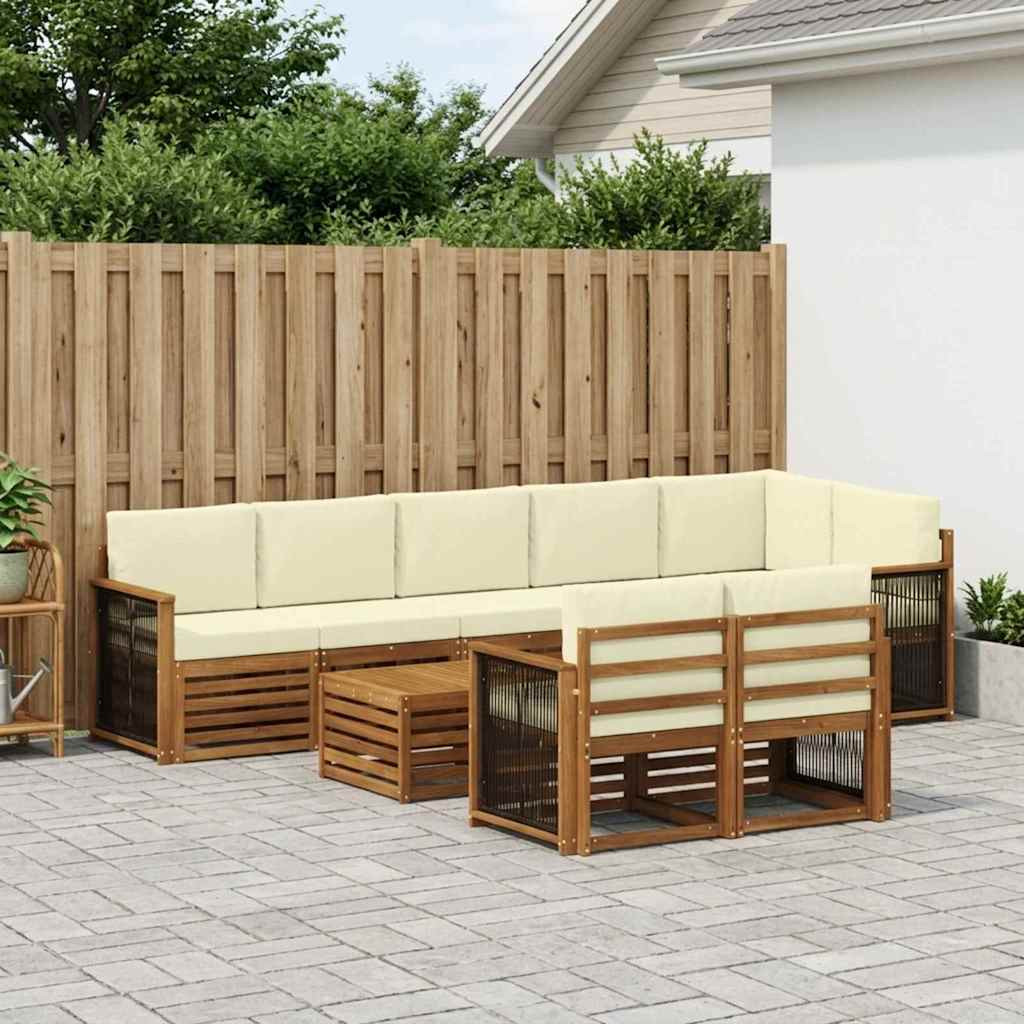 vidaXL Sofagarnituren Massivholz Akazie