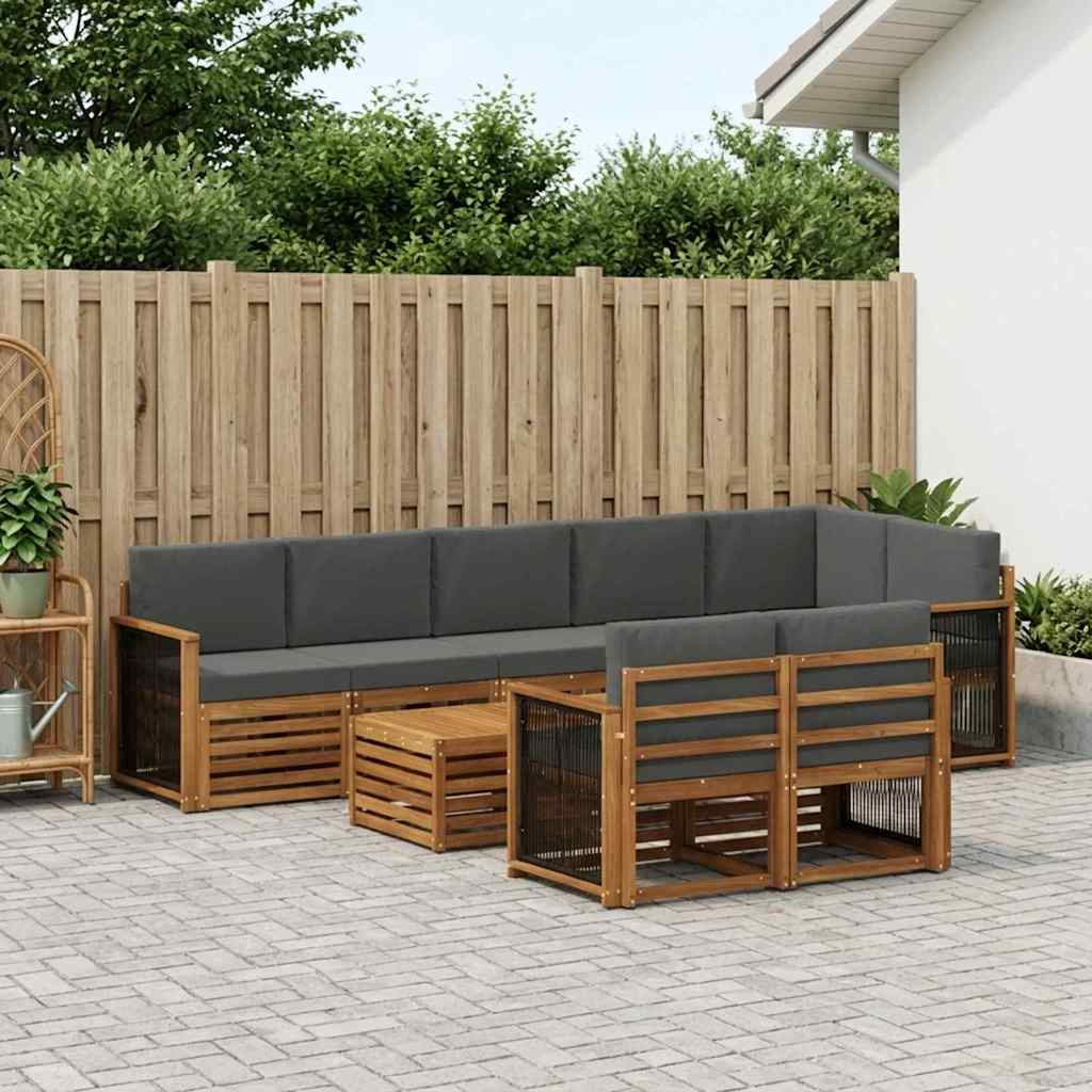 vidaXL Sofagarnituren Massivholz Akazie