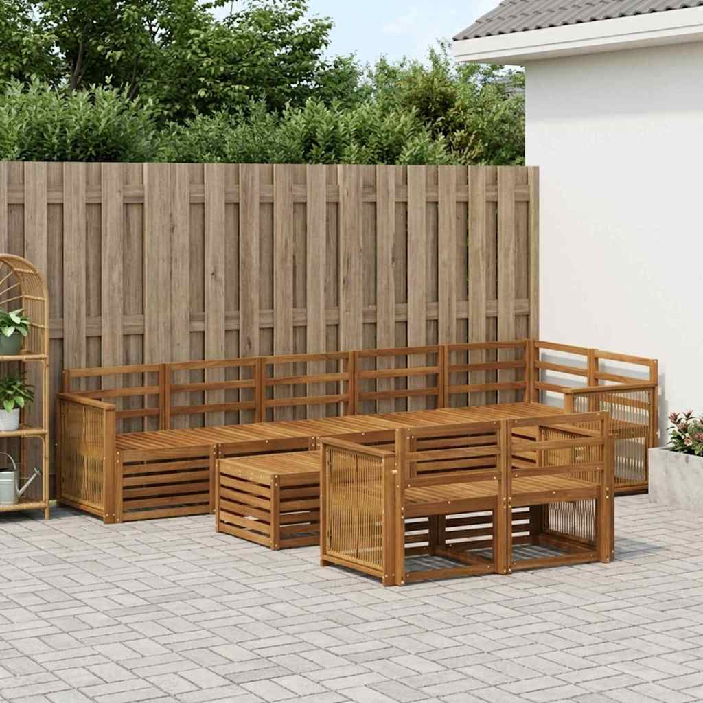 vidaXL Sofagarnituren Massivholz Akazie