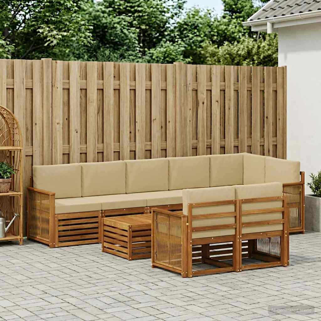 vidaXL Sofagarnituren Massivholz Akazie