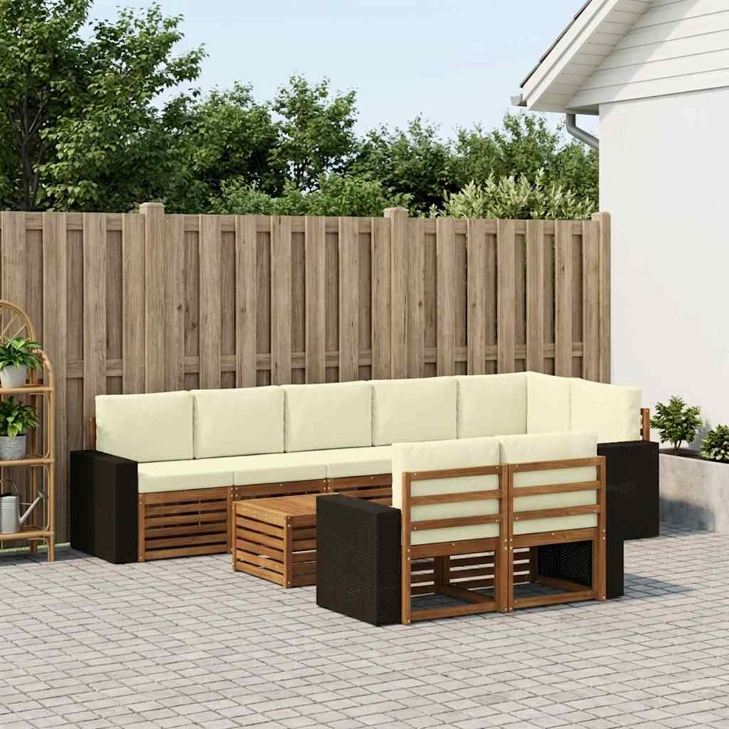 vidaXL Sofagarnituren Massivholz Akazie