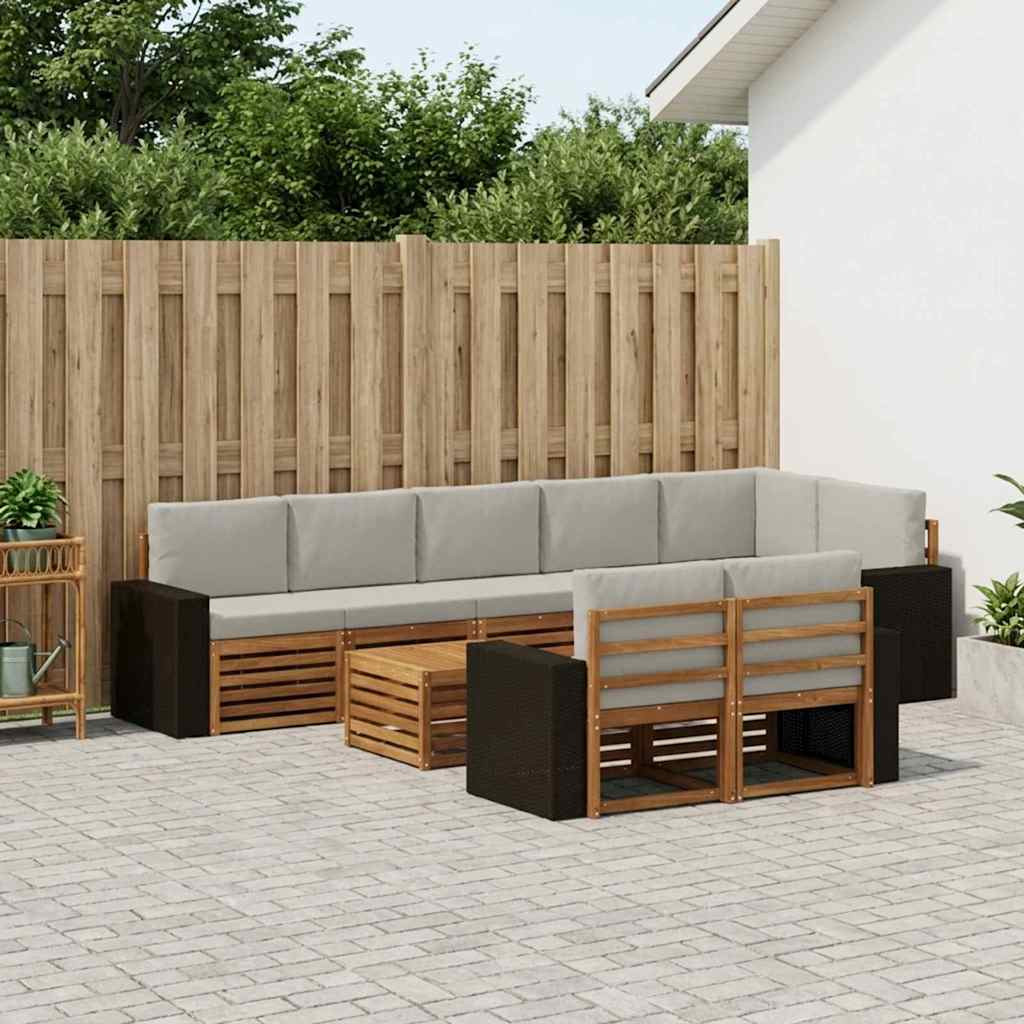 vidaXL Sofagarnituren Massivholz Akazie