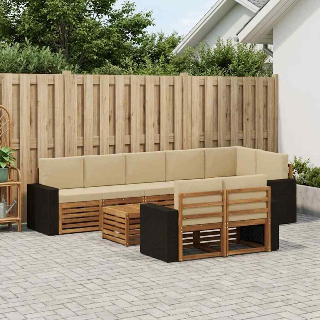 vidaXL Sofagarnituren Massivholz Akazie