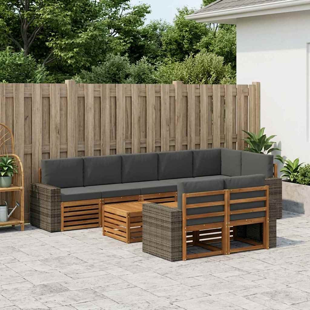 vidaXL Sofagarnituren Massivholz Akazie
