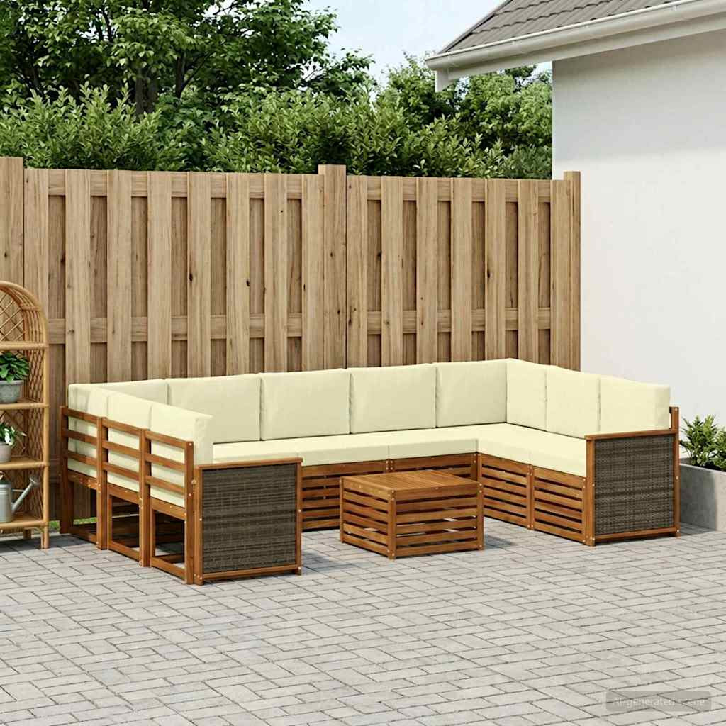 vidaXL Sofagarnituren Massivholz Akazie