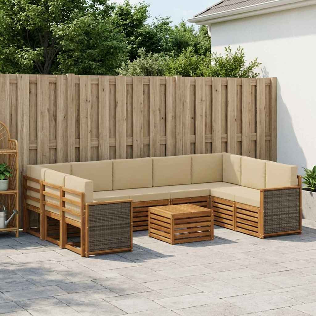 vidaXL Sofagarnituren Massivholz Akazie