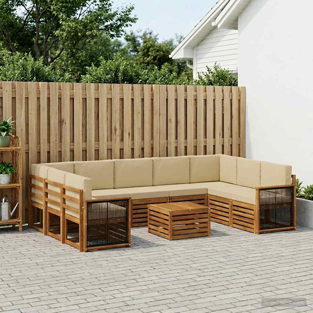 vidaXL Sofagarnituren Massivholz Akazie