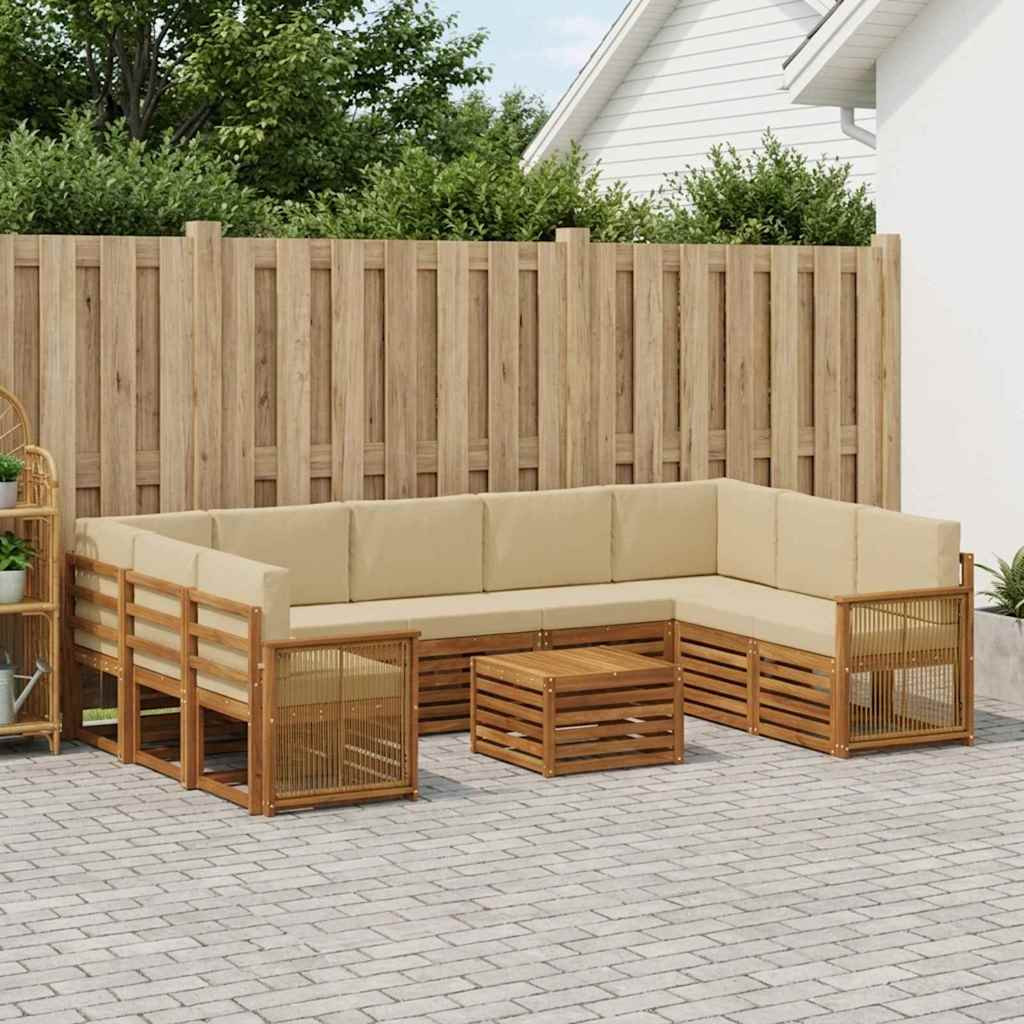 vidaXL Sofagarnituren Massivholz Akazie