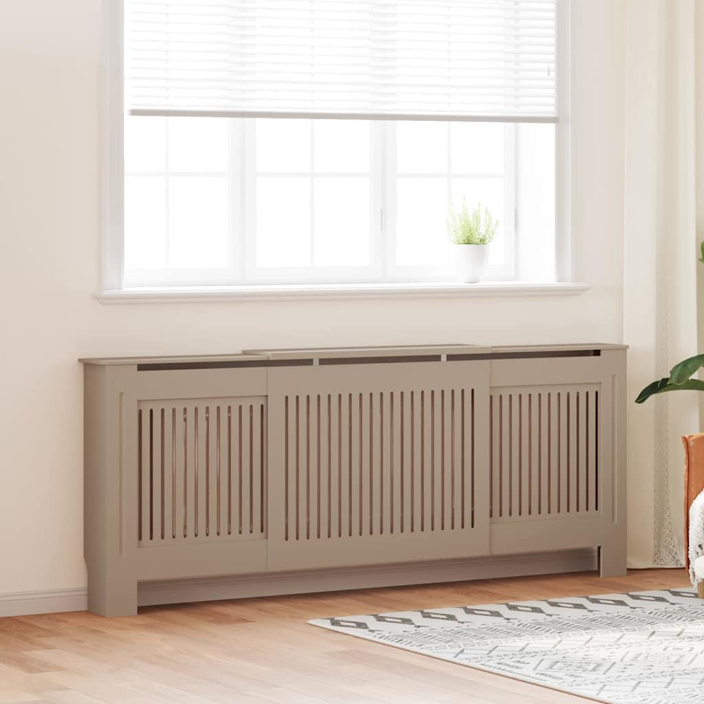 vidaXL Heizkörperabdeckung 2 pcs Sonoma-Eiche 205 x 20,5 x 81,5 cm