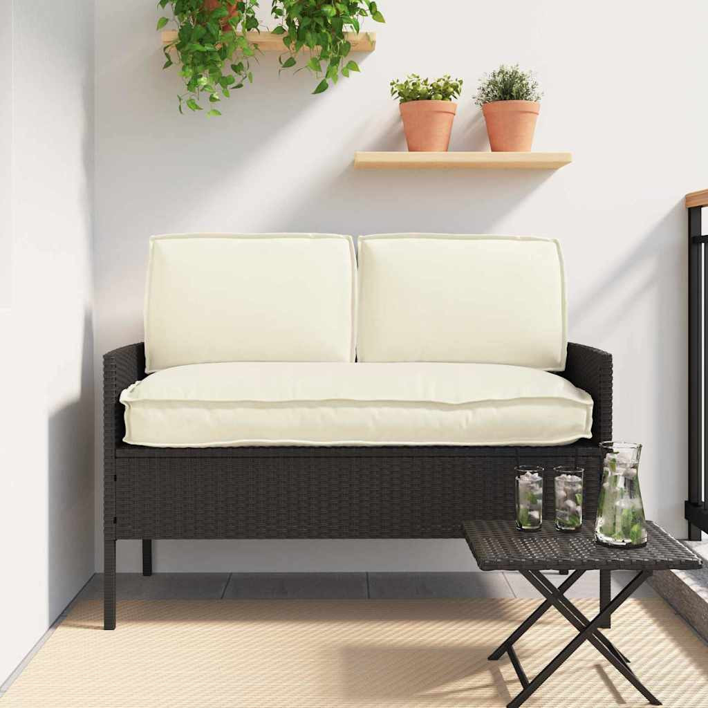 vidaXL Kissenset 3 pcs Creme Oxford-Stoff
