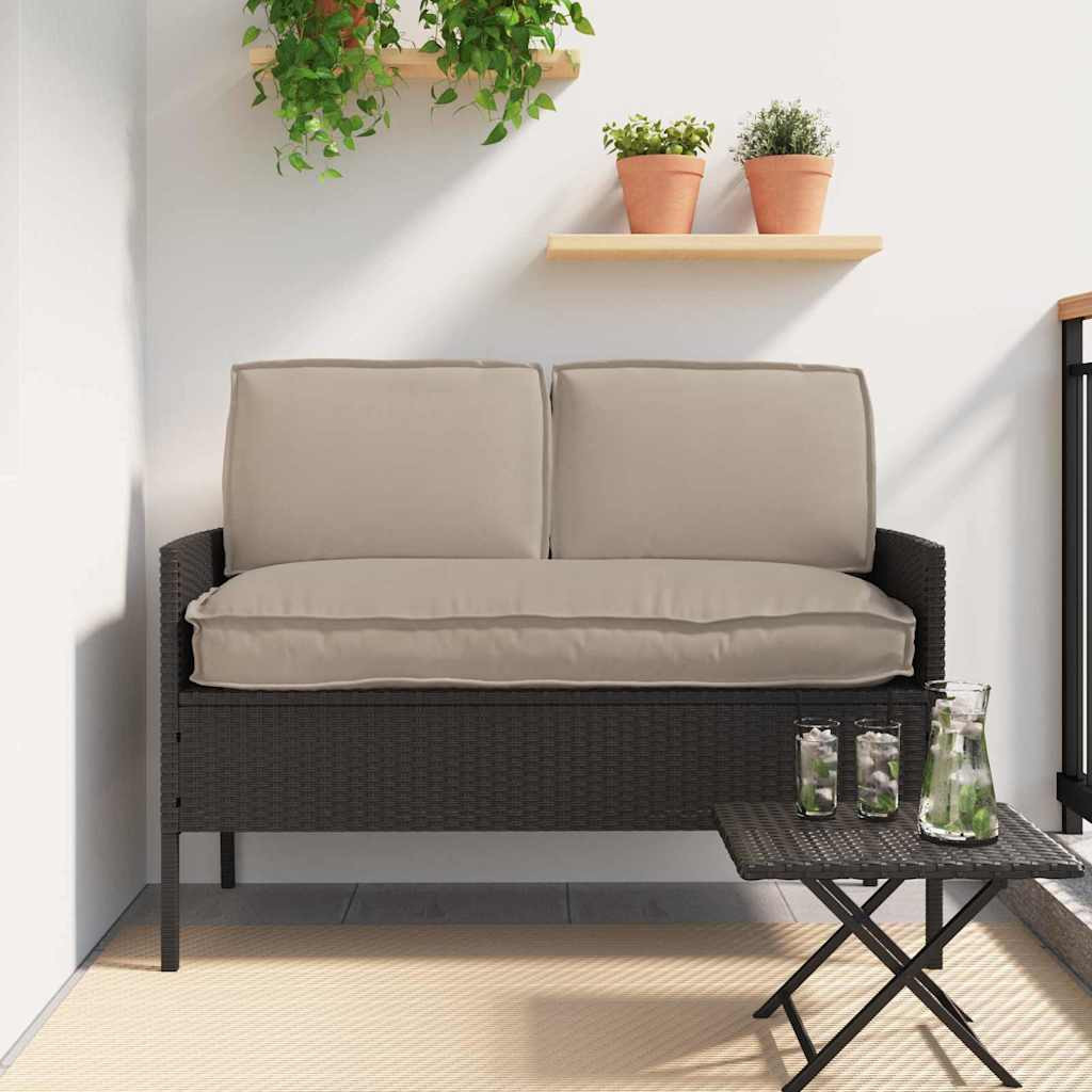 vidaXL Kissenset 3 pcs Taupe Oxford-Stoff