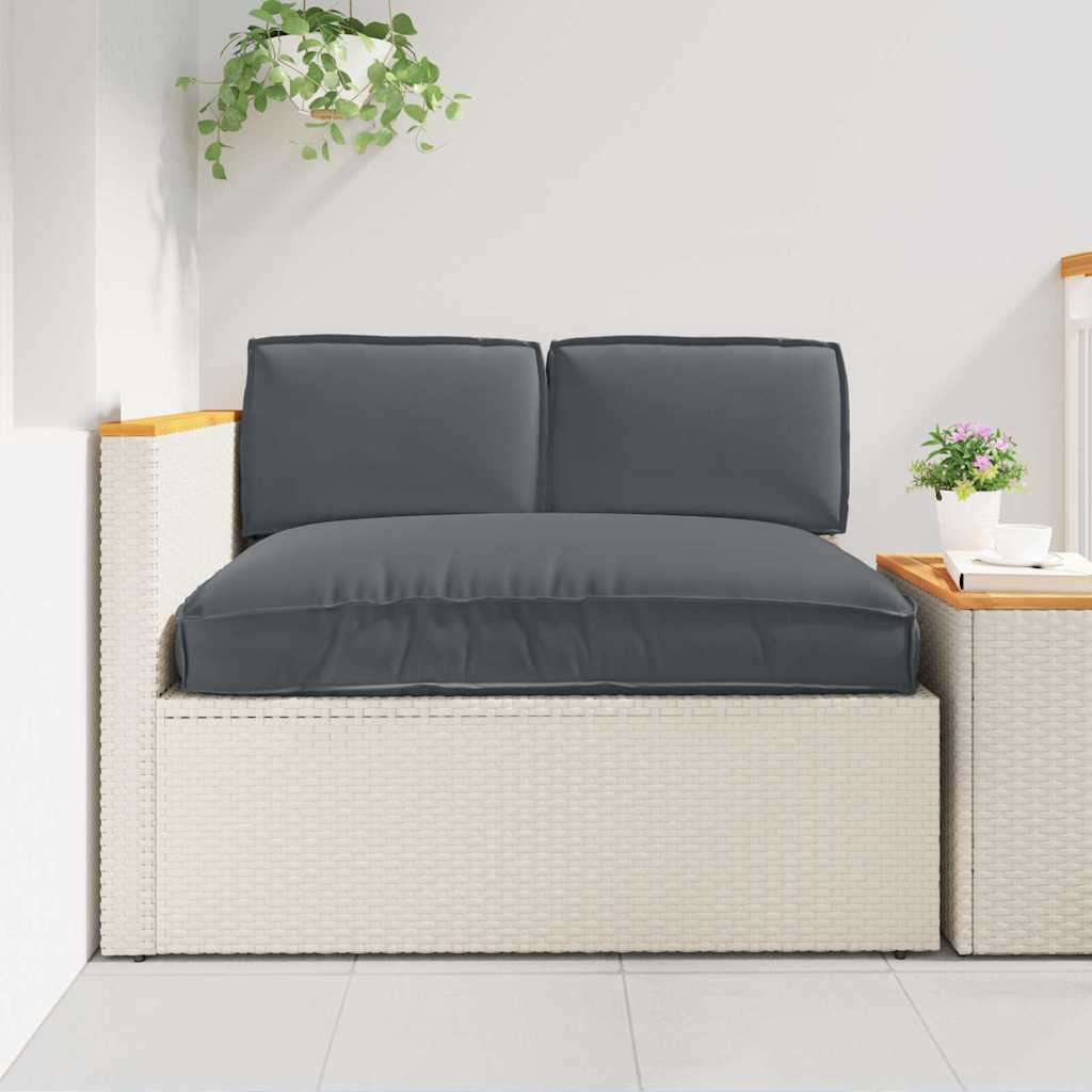 vidaXL Kissenset 3 pcs Anthrazit Oxford-Stoff