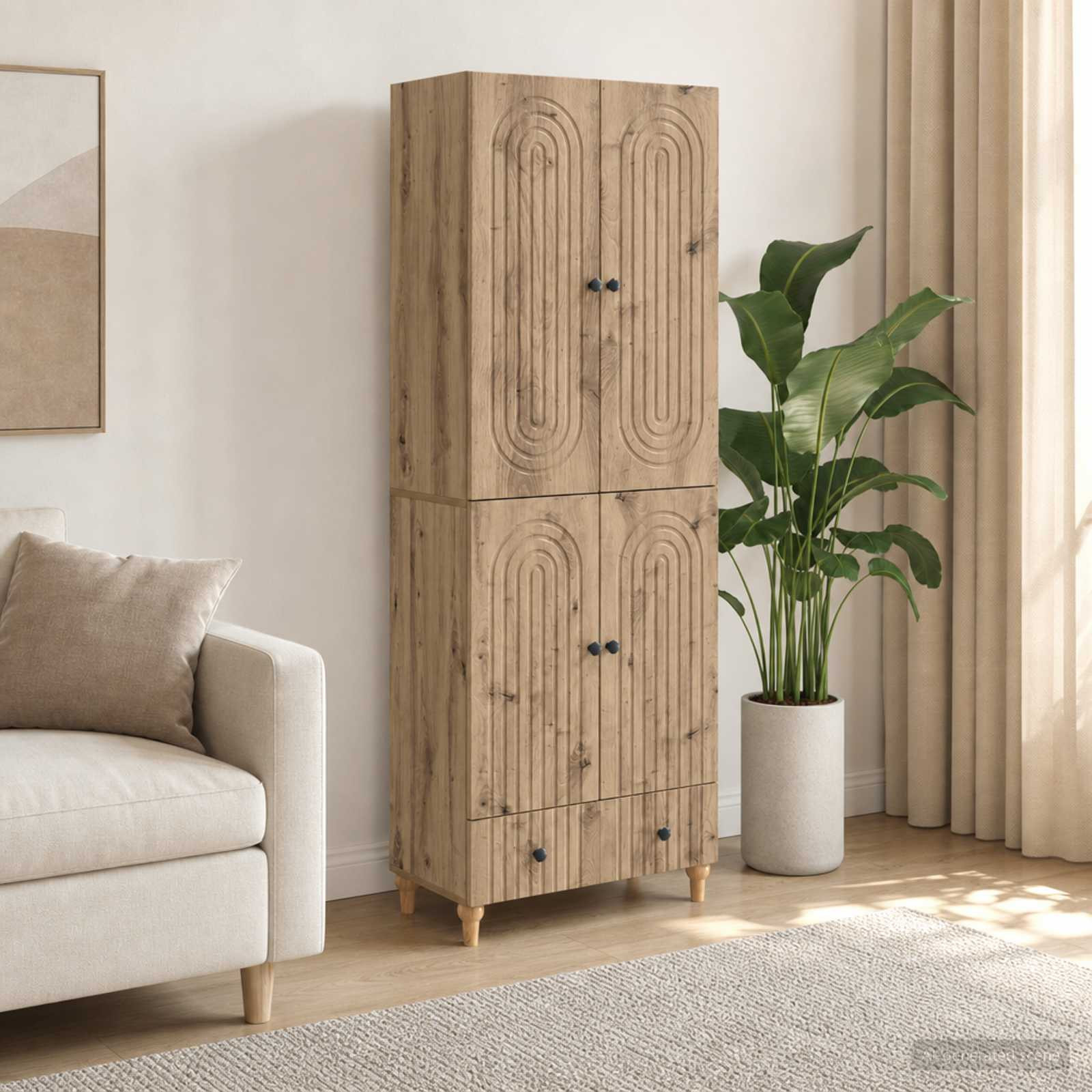 vidaXL Schrankset 2 Stk. Holzwerkstoff