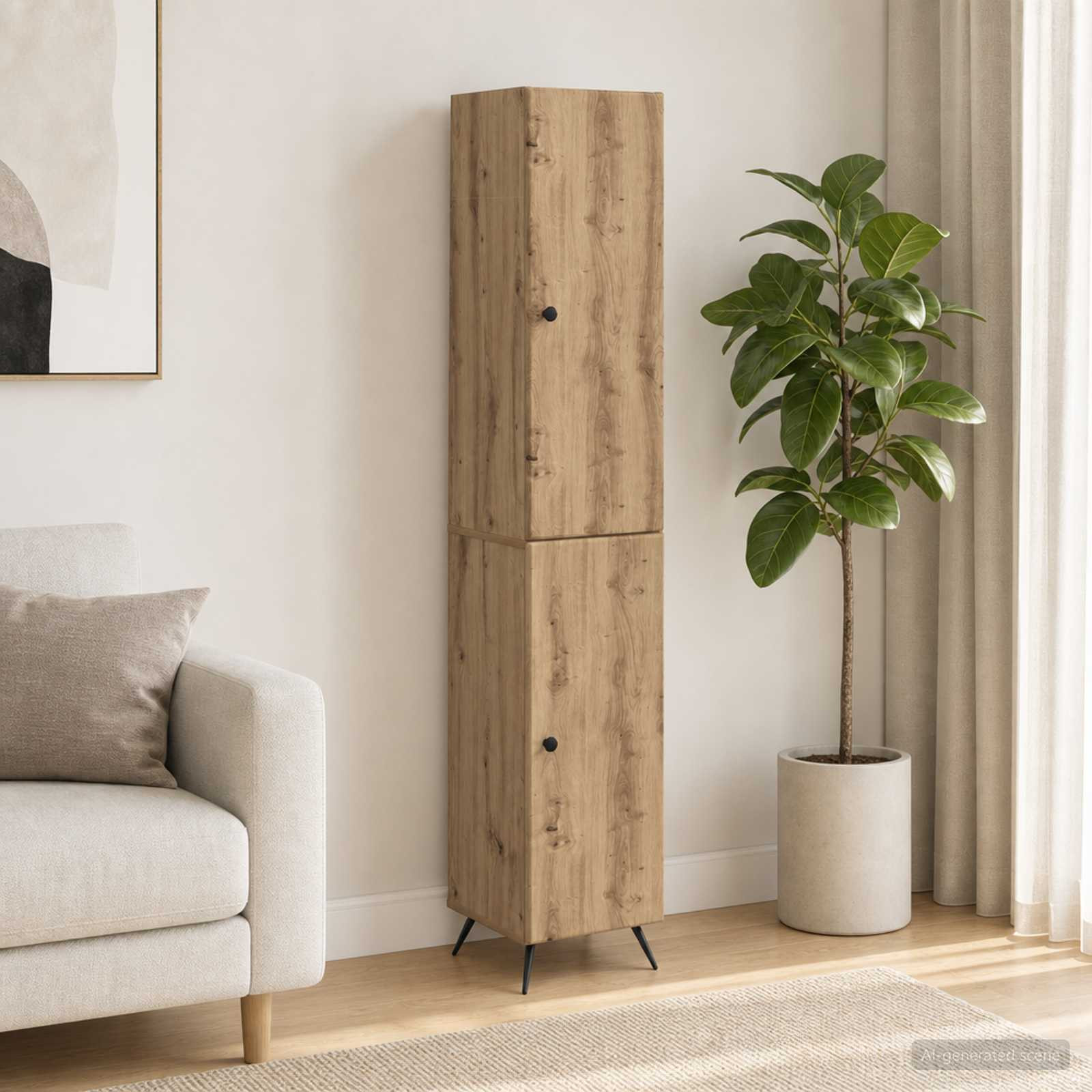 vidaXL Schrankset 2 Stk. Holzwerkstoff