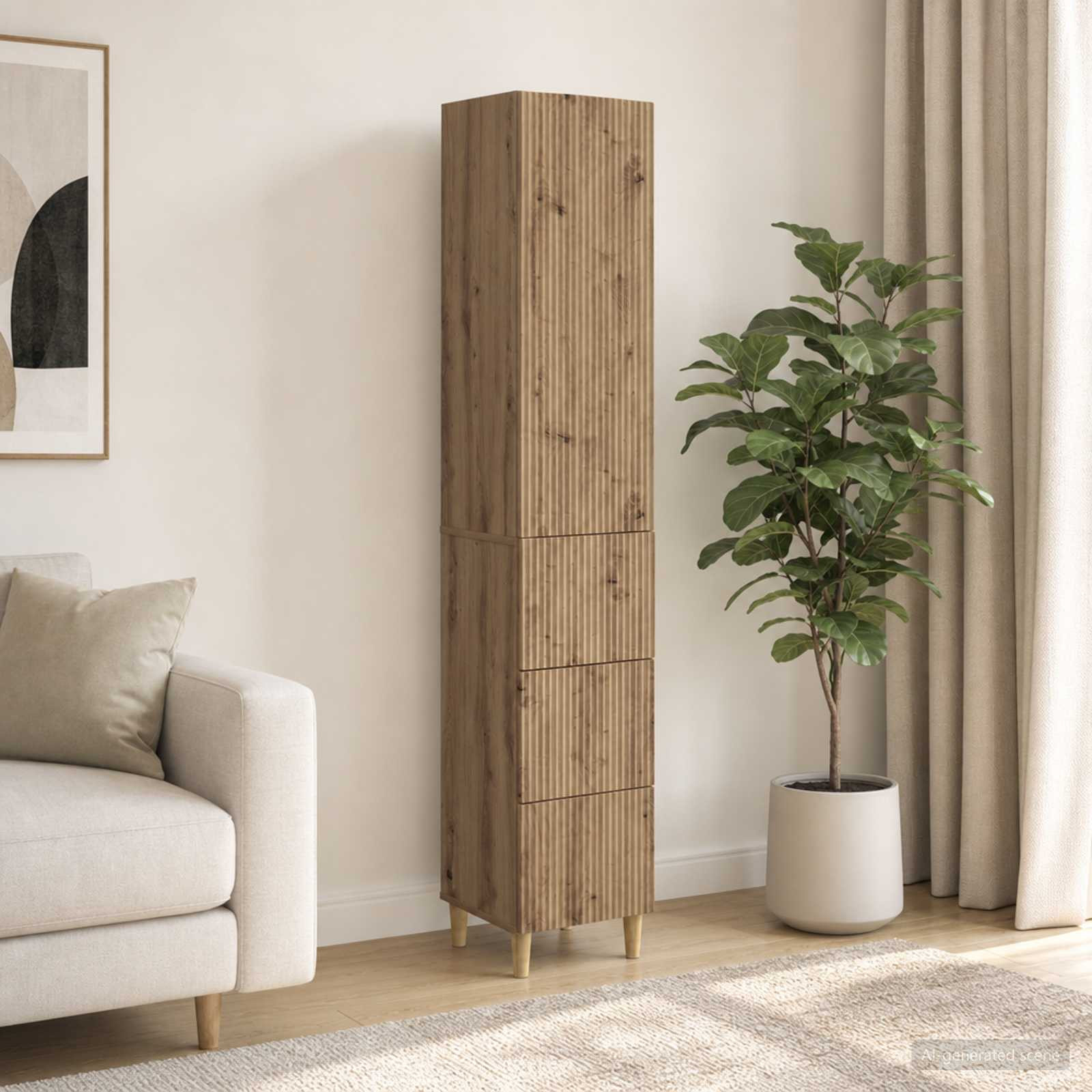 vidaXL Schrankset 2 Stk. Holzwerkstoff