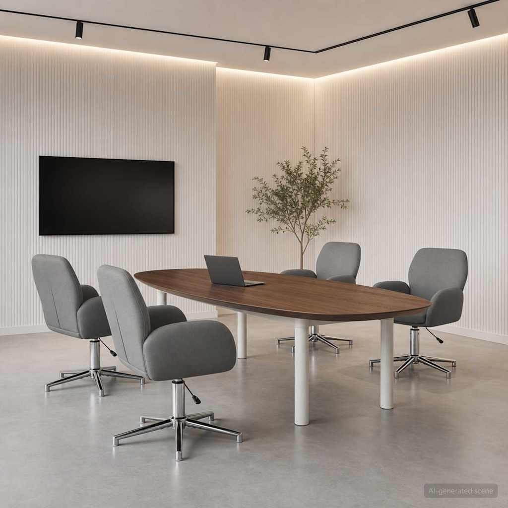 vidaXL Drehstühle 4 Stk. 54 x 58 x 90 cm Dunkelgrau Stoff