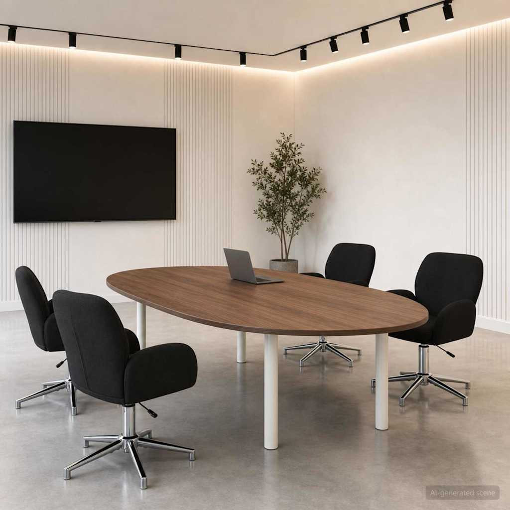 vidaXL Drehstühle 4 Stk. 54 x 58 x 90 cm Schwarz Stoff