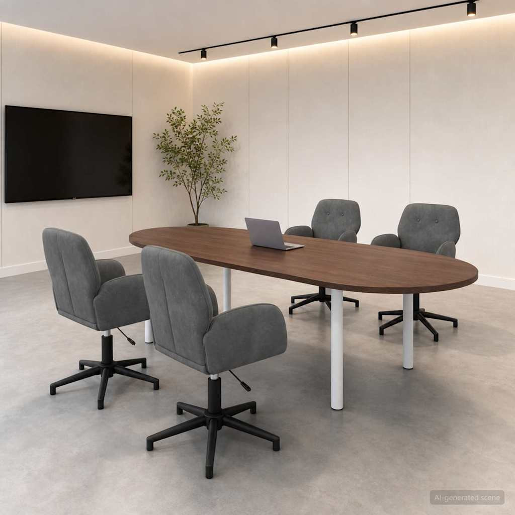 vidaXL Drehstühle 4 Stk. 54 x 55 x 90 cm Dunkelgrau Samt