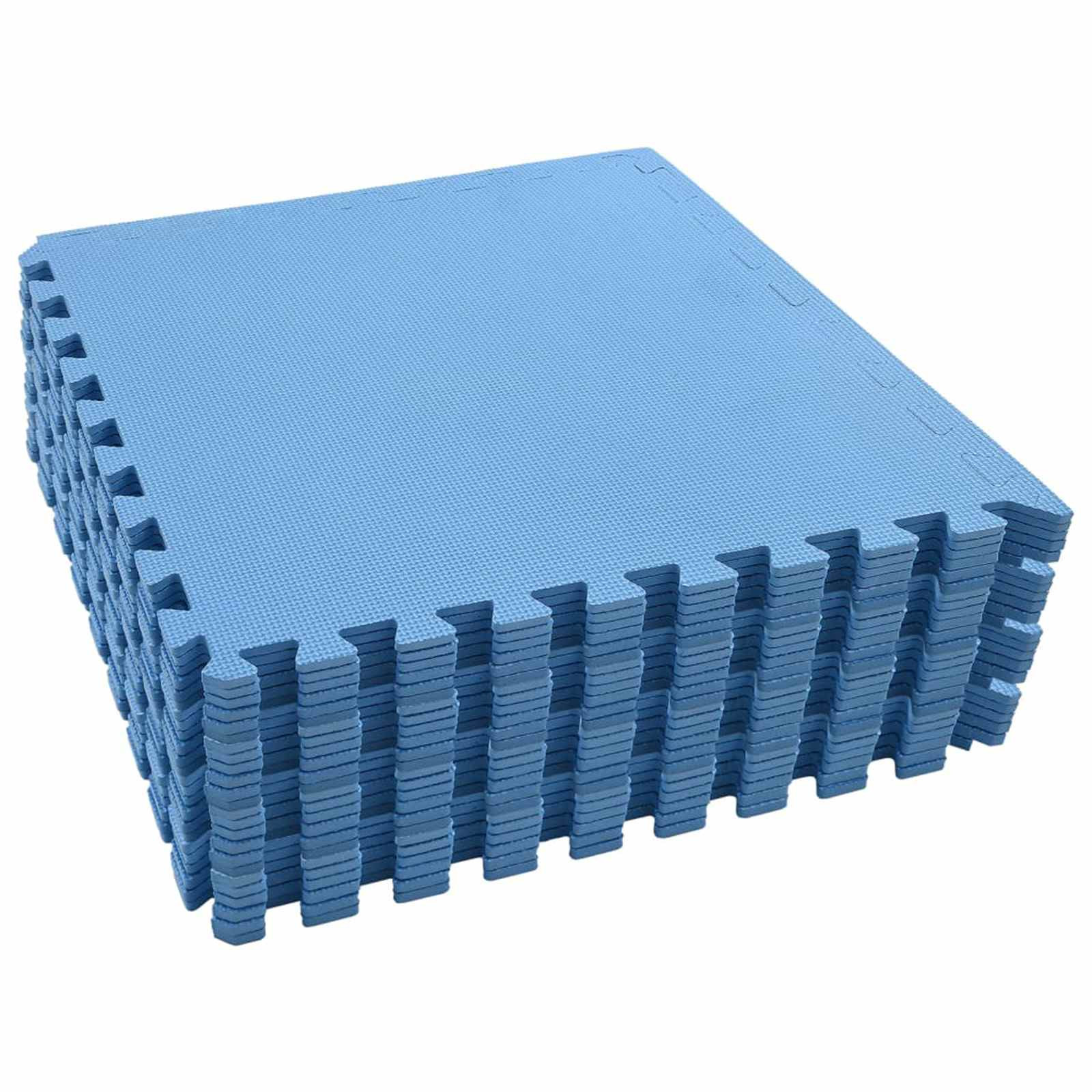 vidaXL Pool Bodenschutzmatte 24 pcs Blau 8,64 ㎡ EVA-Schaum