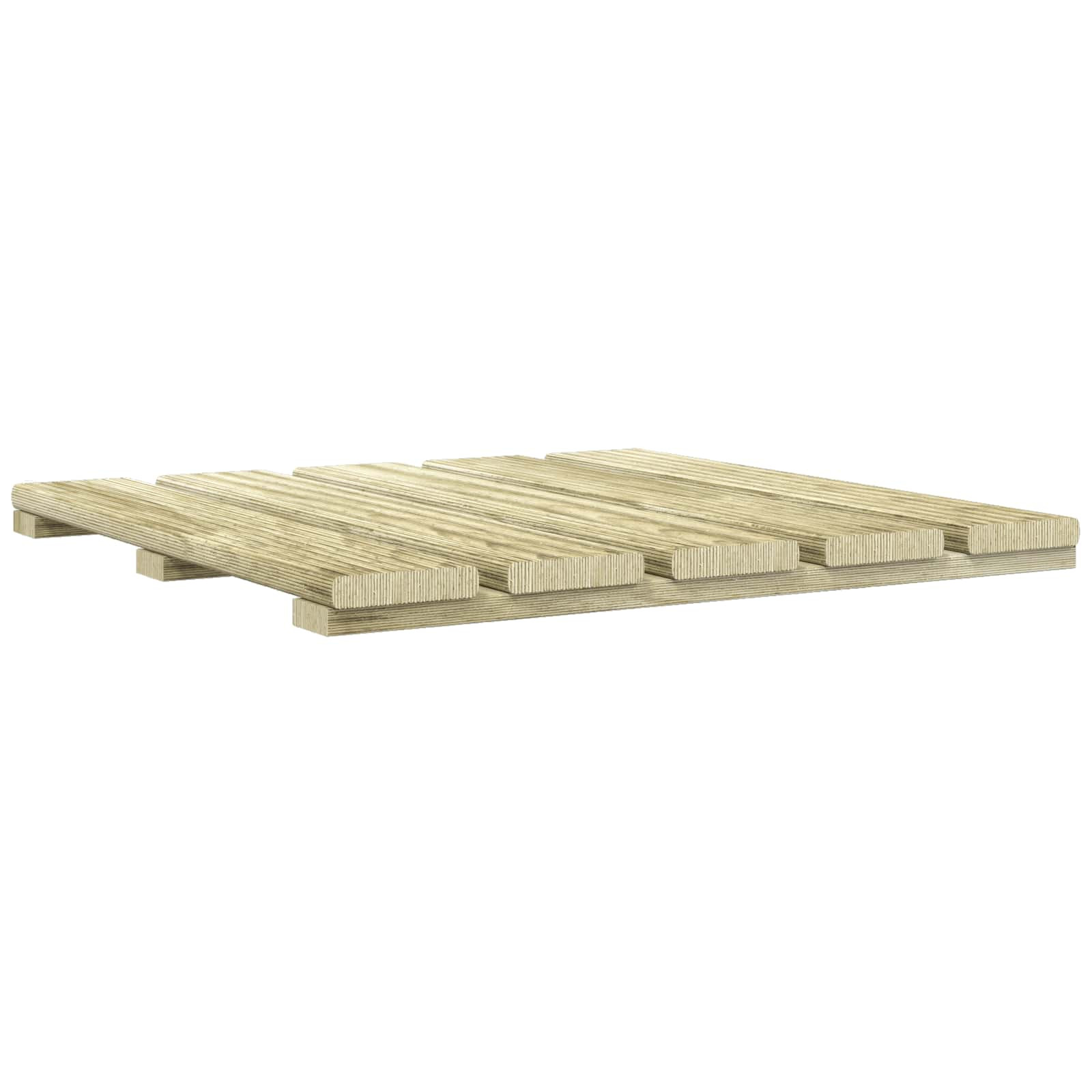 vidaXL Terrassenfliese 30 pcs Grün 50 x 50 cm