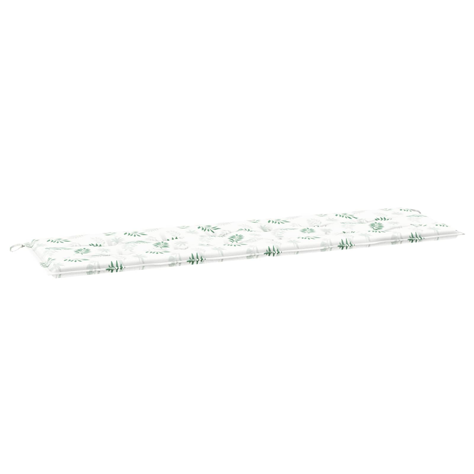vidaXL Bankpolster Oxford-Stoff Blattdesign 150 x 50 x 3 cm