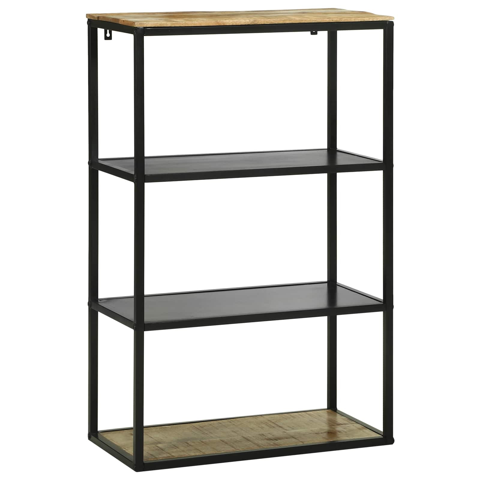 vidaXL Bücherregal 70 x 35 x 110 cm Massivholz Mango