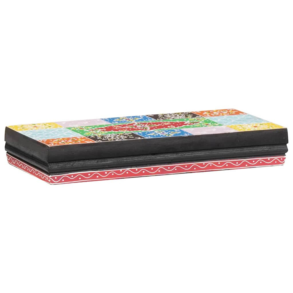 vidaXL Wandregale Mehrfarbig 40 x 20 x 6 cm Massivholz Mango