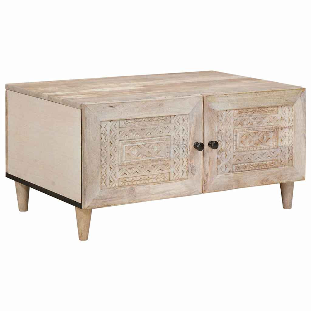 vidaXL Couchtisch Weiß 80 x 54 x 40 cm Holzwerkstoff