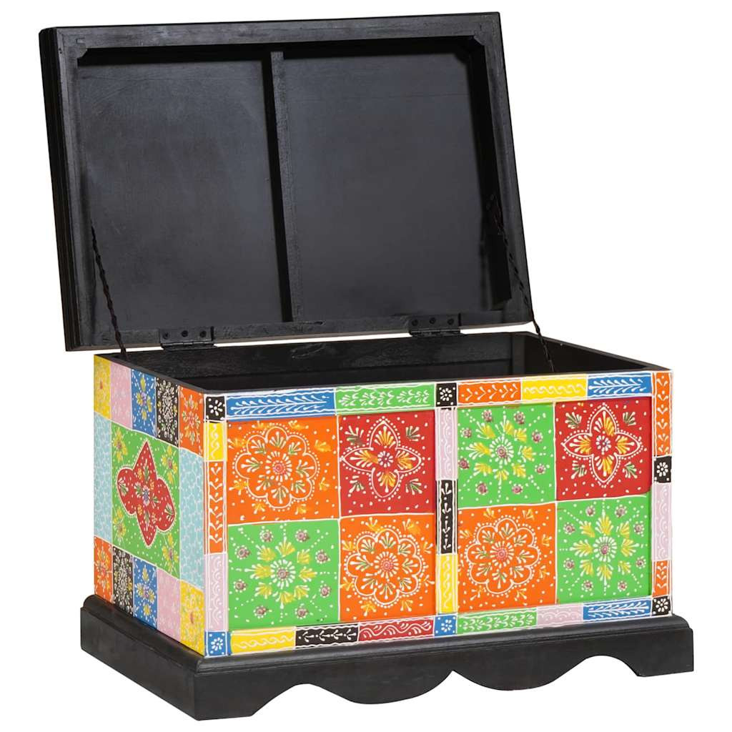 vidaXL Aufbewahrungsbox Mehrfarbig 60 x 40 x 40 cm Massivholz Mango
