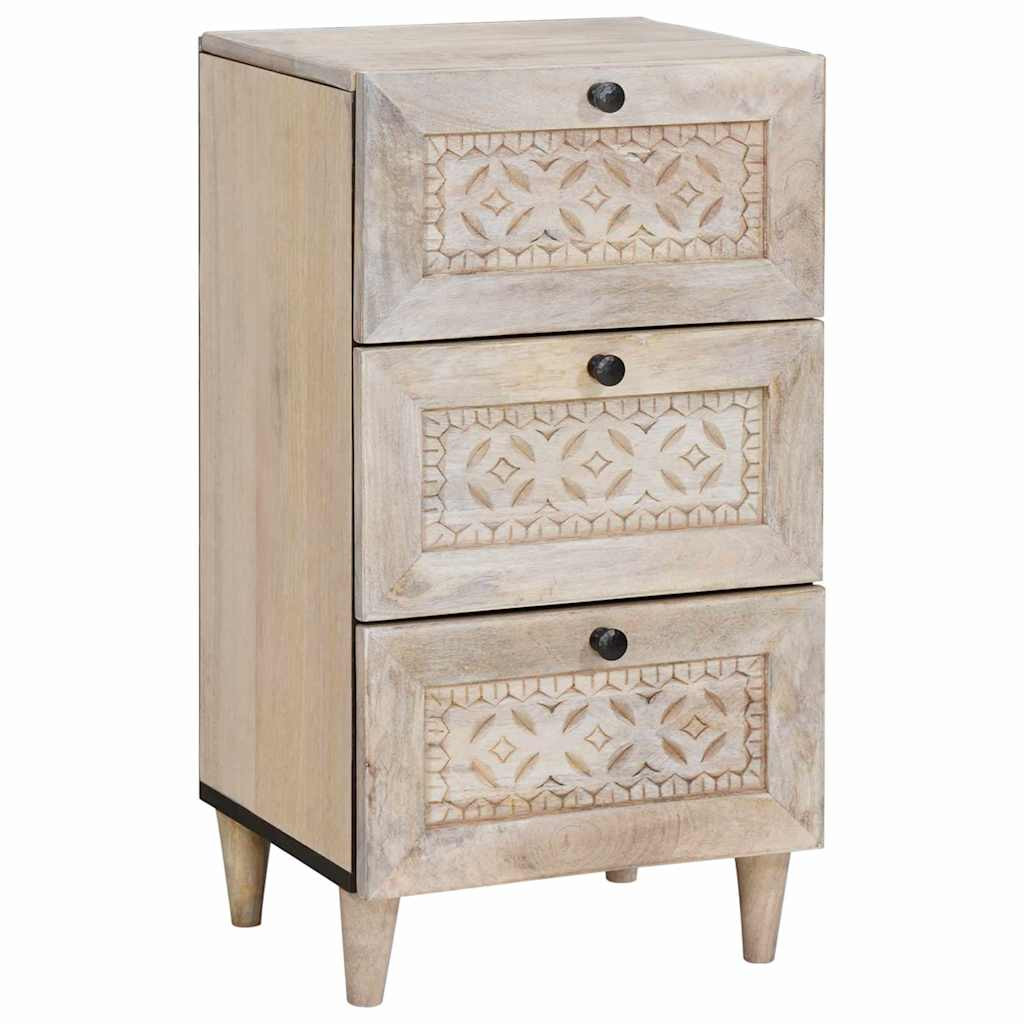 vidaXL Sideboard mit Schubladen Weiß 33,5 x 40 x 75 cm