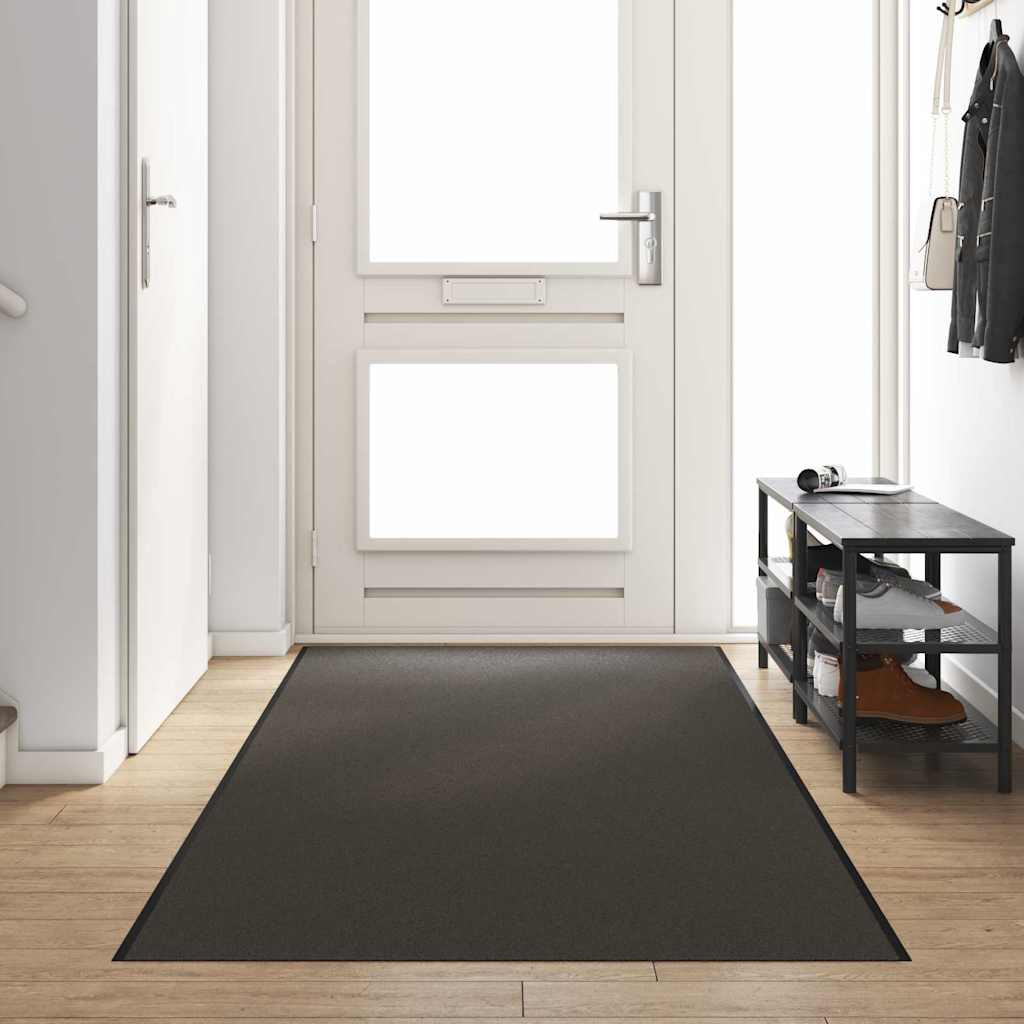 vidaXL Fußmatte Anthrazit und Schwarz 120 x 400 cm 100% Polyamid