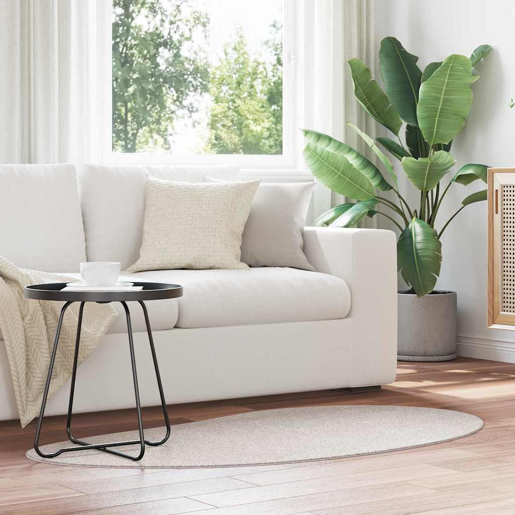 vidaXL Bereichsteppiche HUARTE Sand 80 x 150 cm Polyester