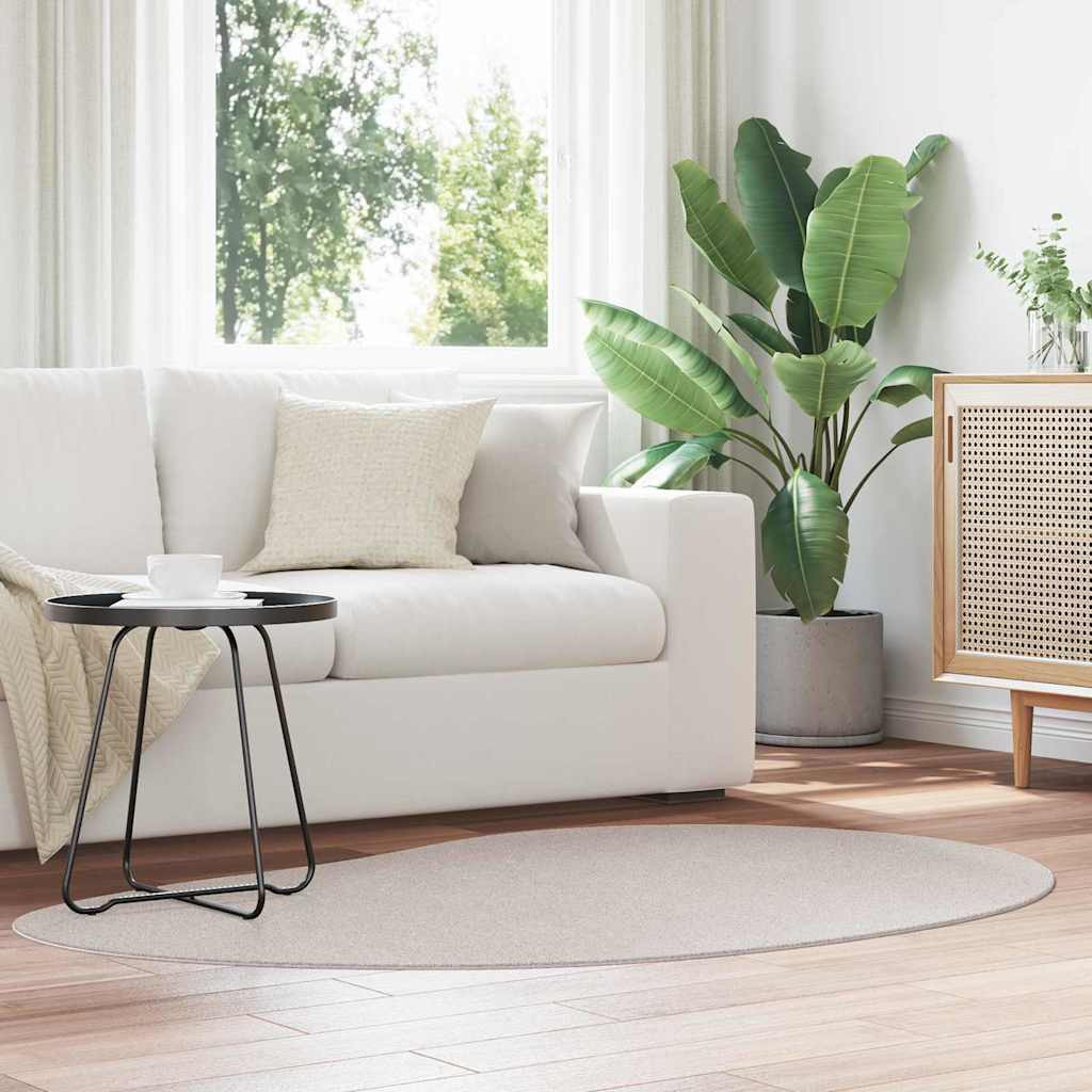 vidaXL Bereichsteppiche HUARTE Sand 120 x 170 cm Polyester