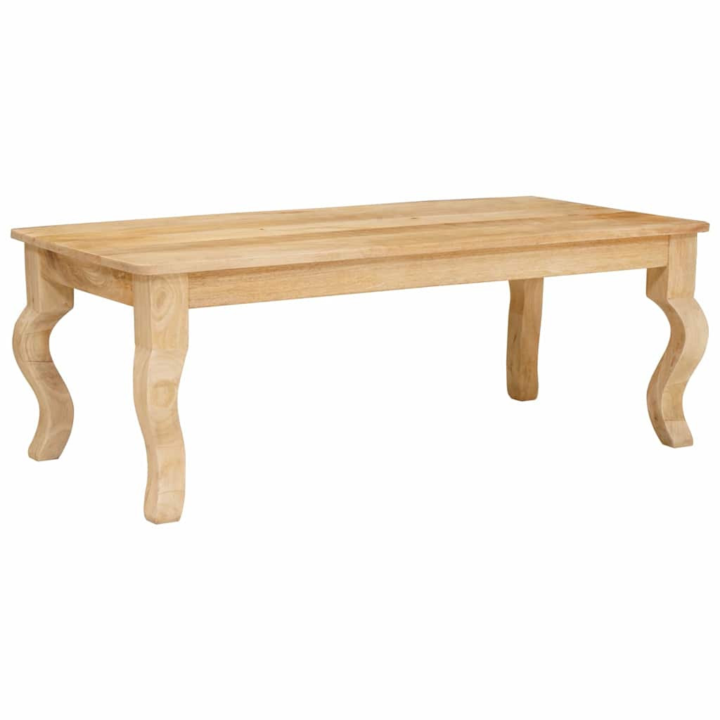 vidaXL Couchtisch Braun 110 x 55 x 40 cm Massivholz Mango