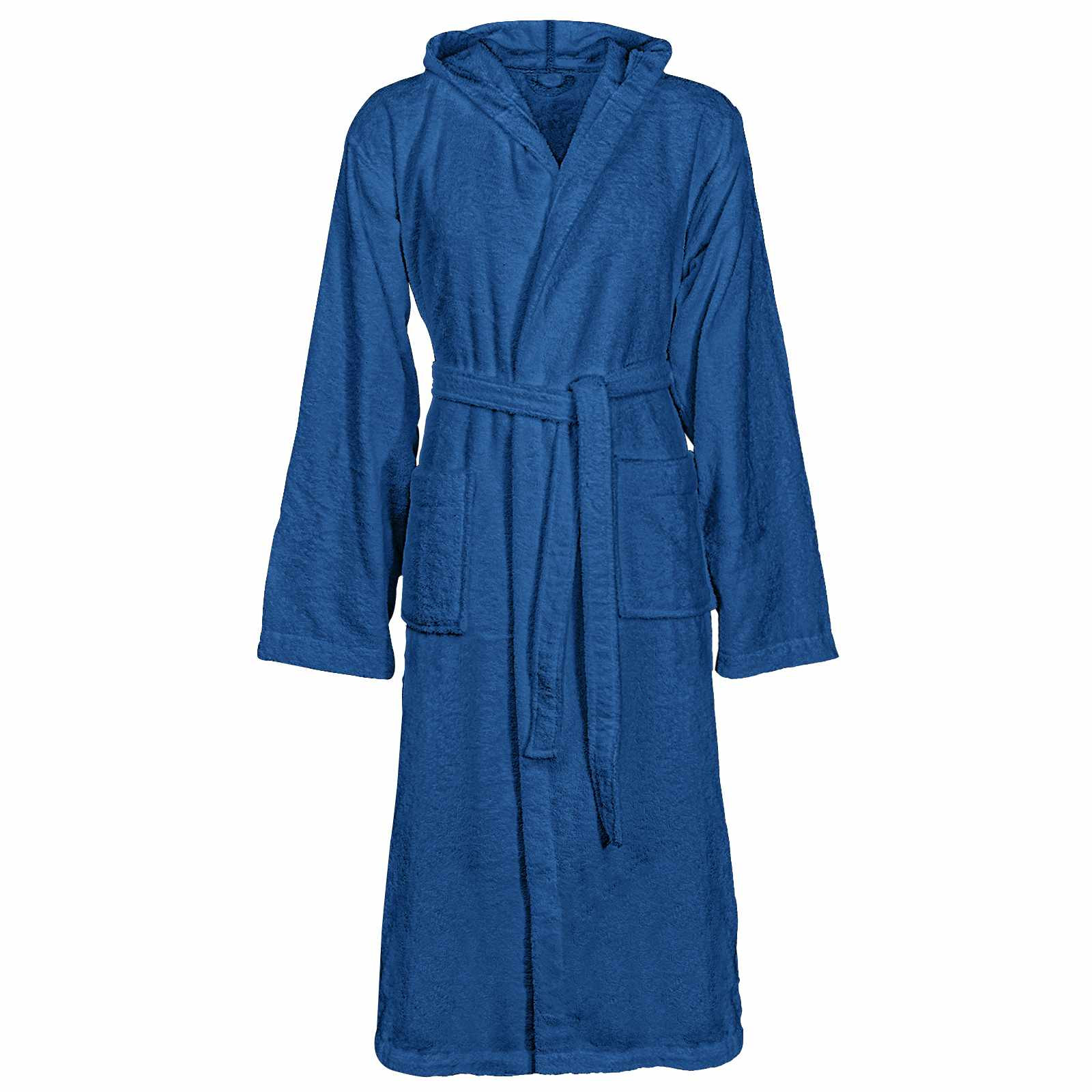 vidaXL Bademantel KINN Blau XXL Baumwolle
