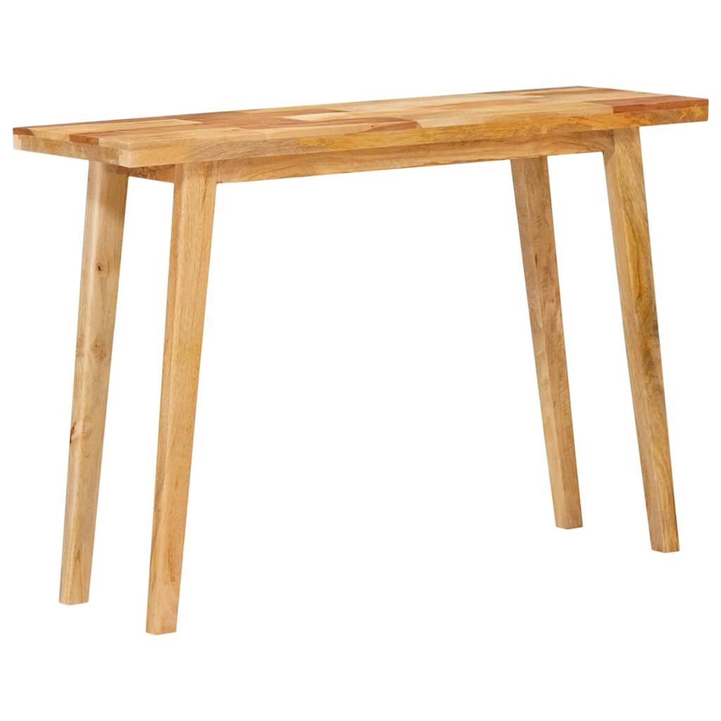 vidaXL Esstisch Natur 100 x 35 x 75 cm Massivholz Mango