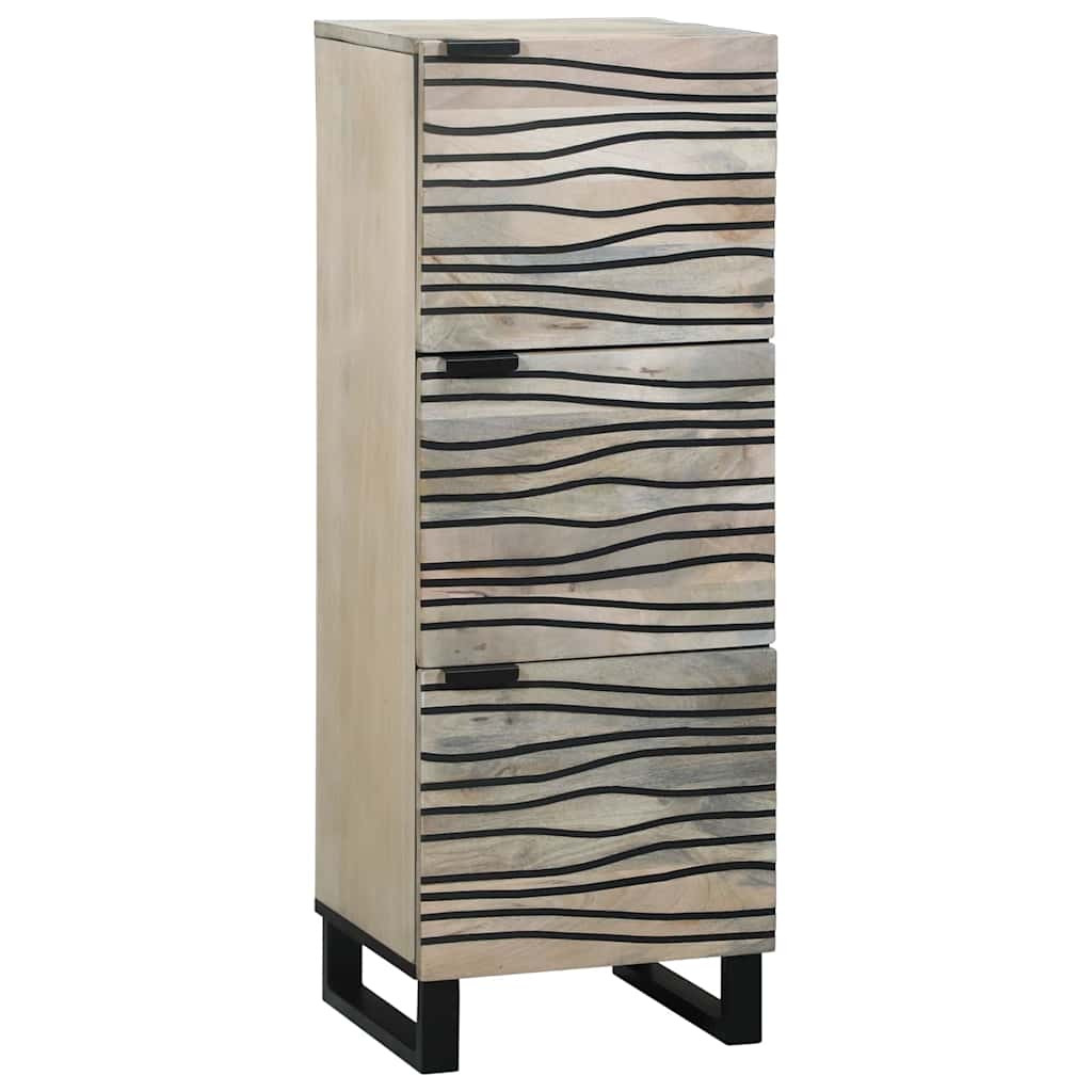 vidaXL Medienlagerungsschränke & Regale Weiß 40 x 33 x 110 cm