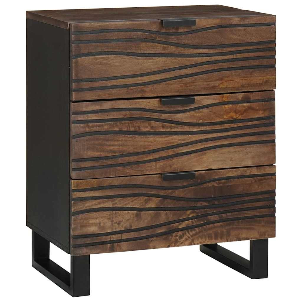 vidaXL Nachttisch Walnuss 50 x 33 x 62 cm Holzwerkstoff