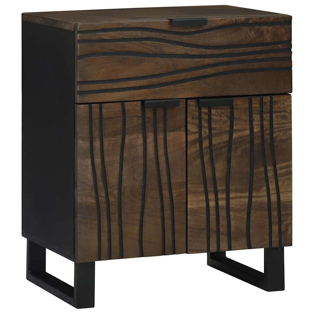 vidaXL Nachttisch Walnuss 50 x 33 x 60 cm Holzwerkstoff